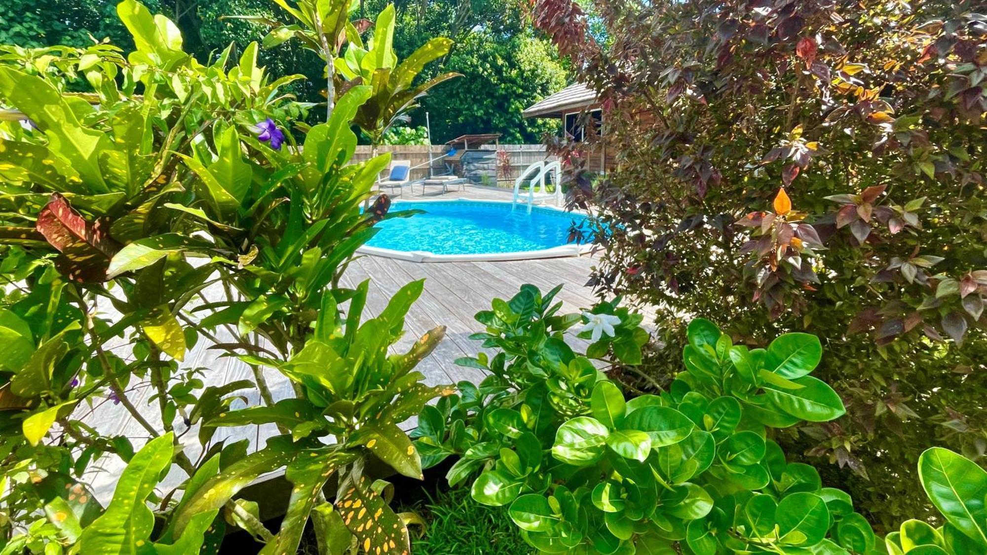 Raiatea - Orion Pool Bungalow Uturoa Ngoại thất bức ảnh